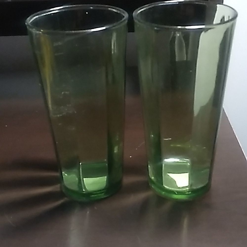 Set of Two Vintage Glasses